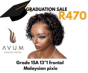 Frontal pixie Malaysian - Avum Fashion Haven