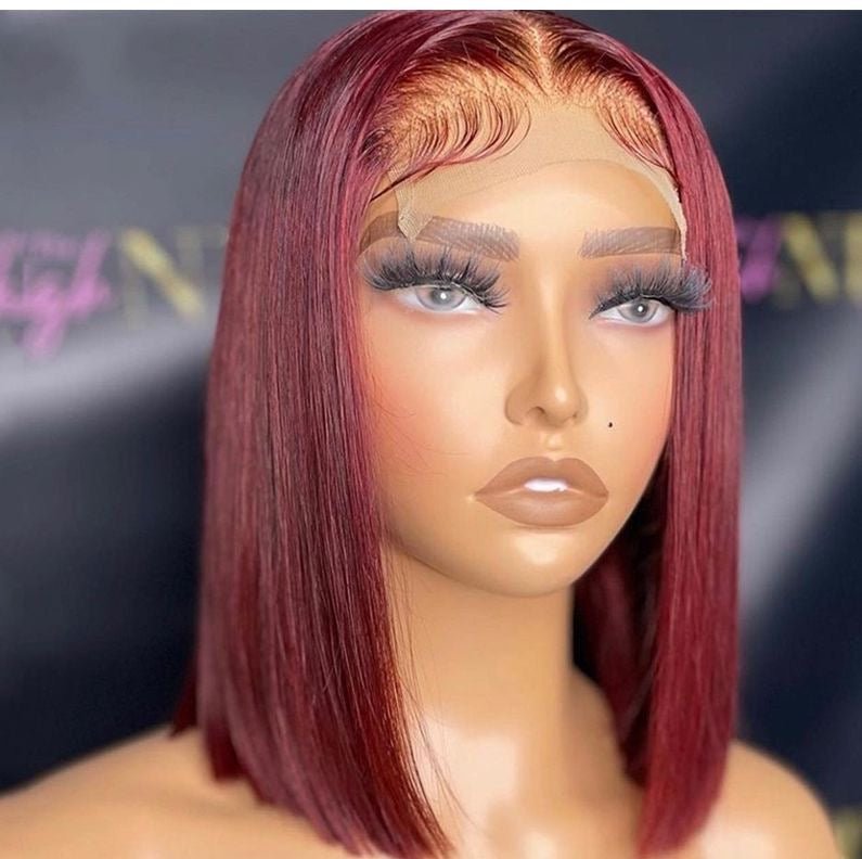 3way 10inch maroon bob - Avum Fashion Haven