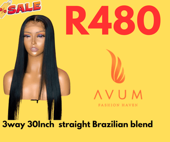 3way 30inch Brazilian blend - Avum Fashion Haven