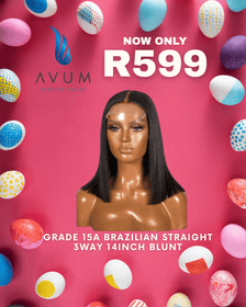 3way straight 14inch blunt - Avum Fashion Haven