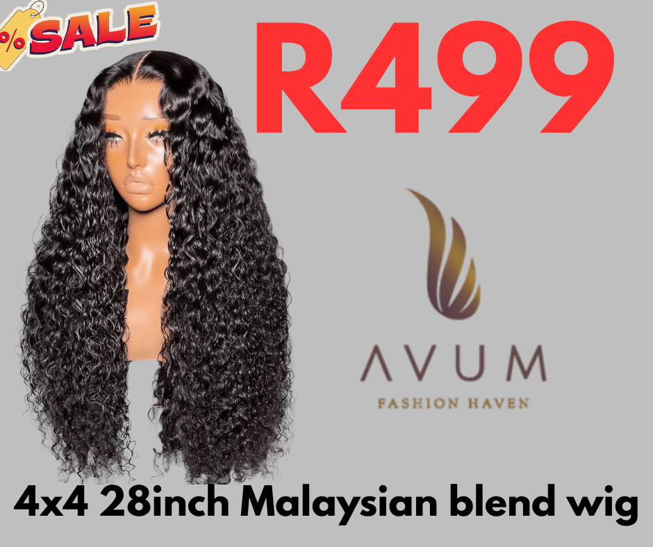 4*4 28inch Malaysian curls blend - Avum Fashion Haven