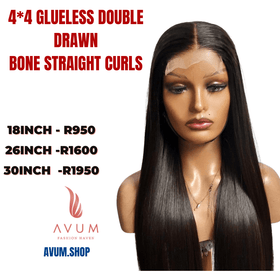 4*4 straight double drawn - Avum Fashion Haven