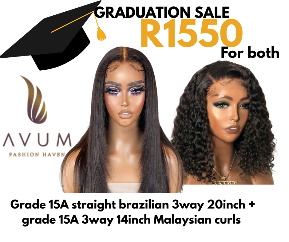 3way straight 20inch + 3way 14inch Malaysian