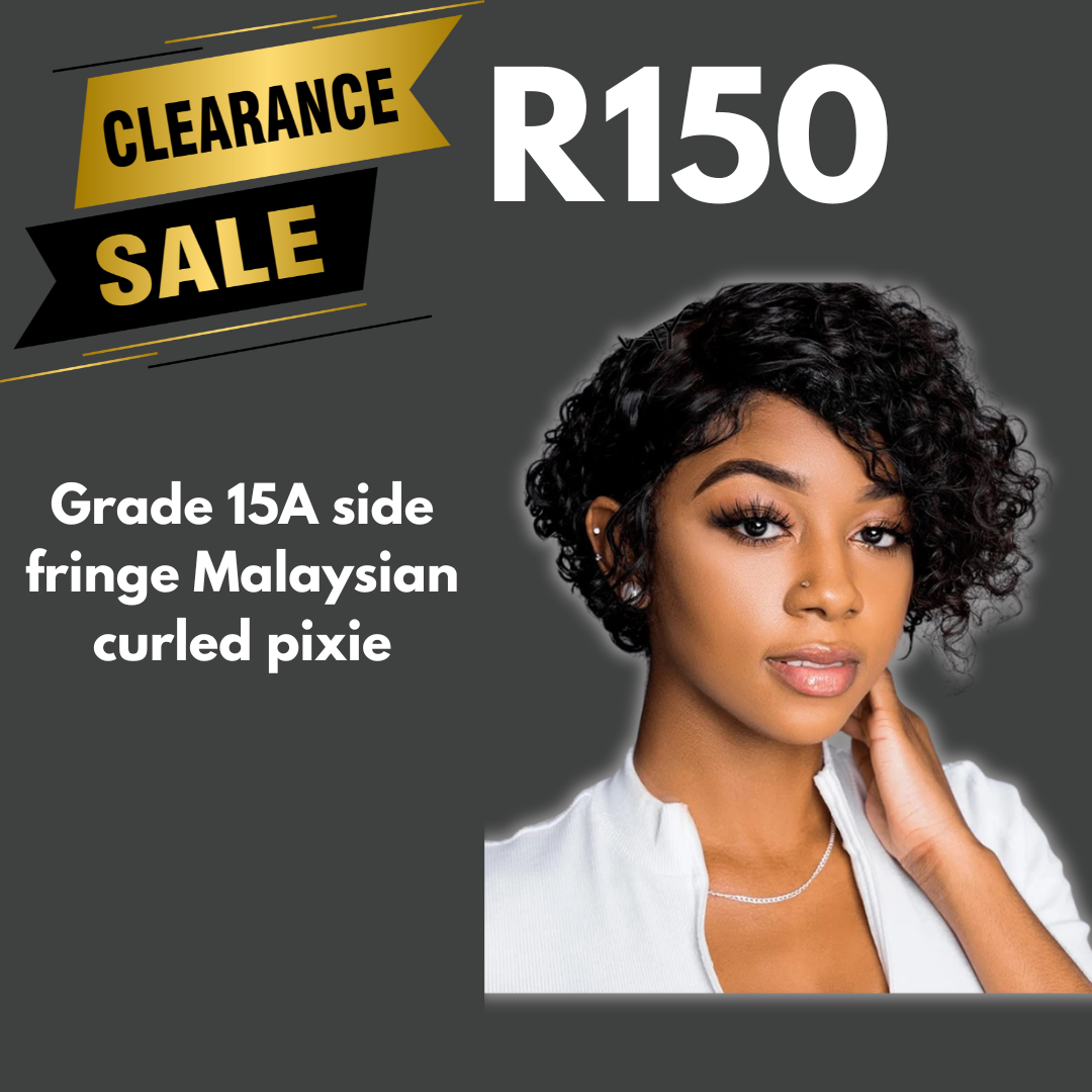 Side Fringe Malaysian pixie