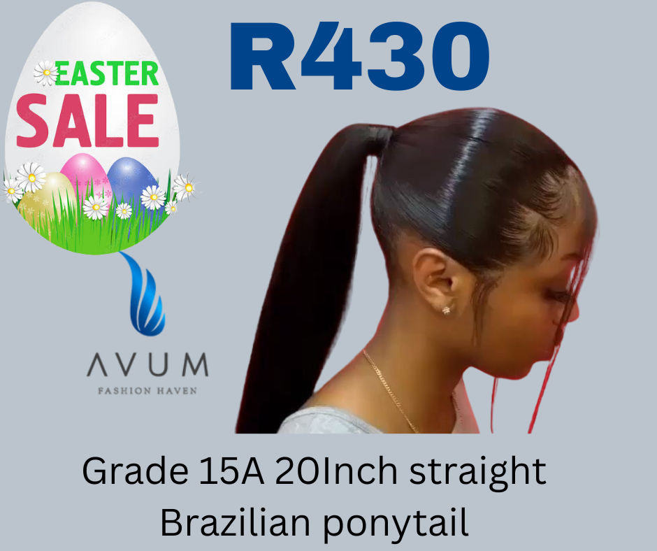 Straight 20inch ponytail