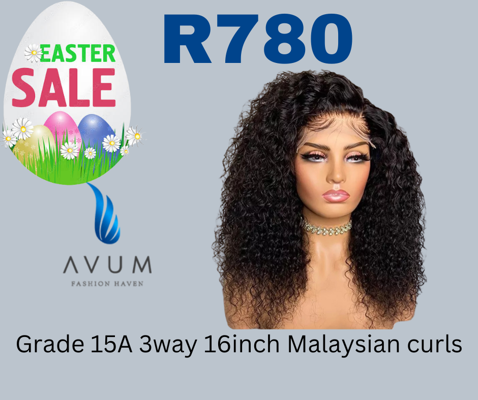 3way 16inch Malaysian curls
