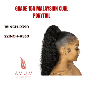 Malaysian pony tail - Avum Fashion Haven