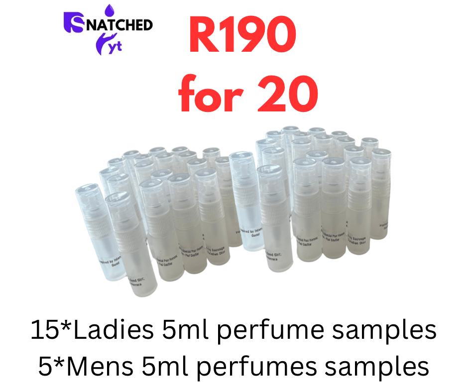 Perfume samples - Avum Fashion Haven