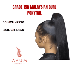Straight pony tail - Avum Fashion Haven